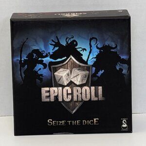 Epic Roll Board Game Plus Expansion Seize the Dice Summon Entertainment Complete